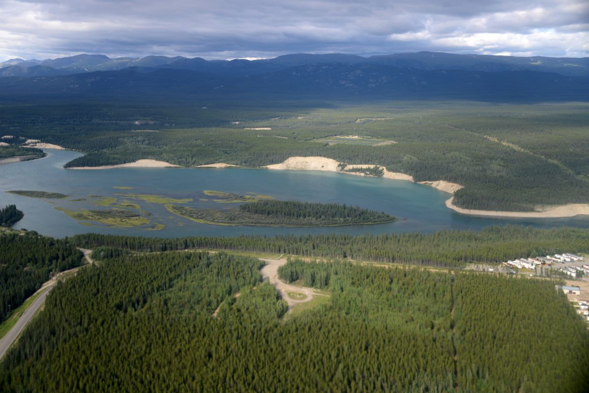 02B The Yukon River Just North Of Whitehorse From Near The Airport